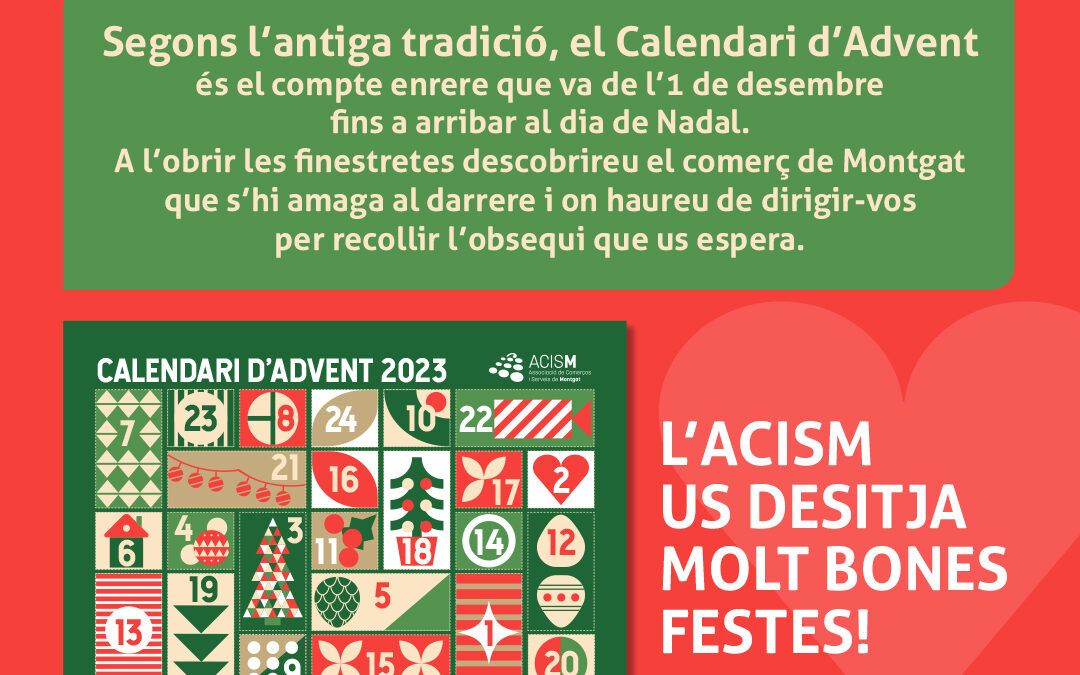 El Calendari d’Advent de l’ACISM